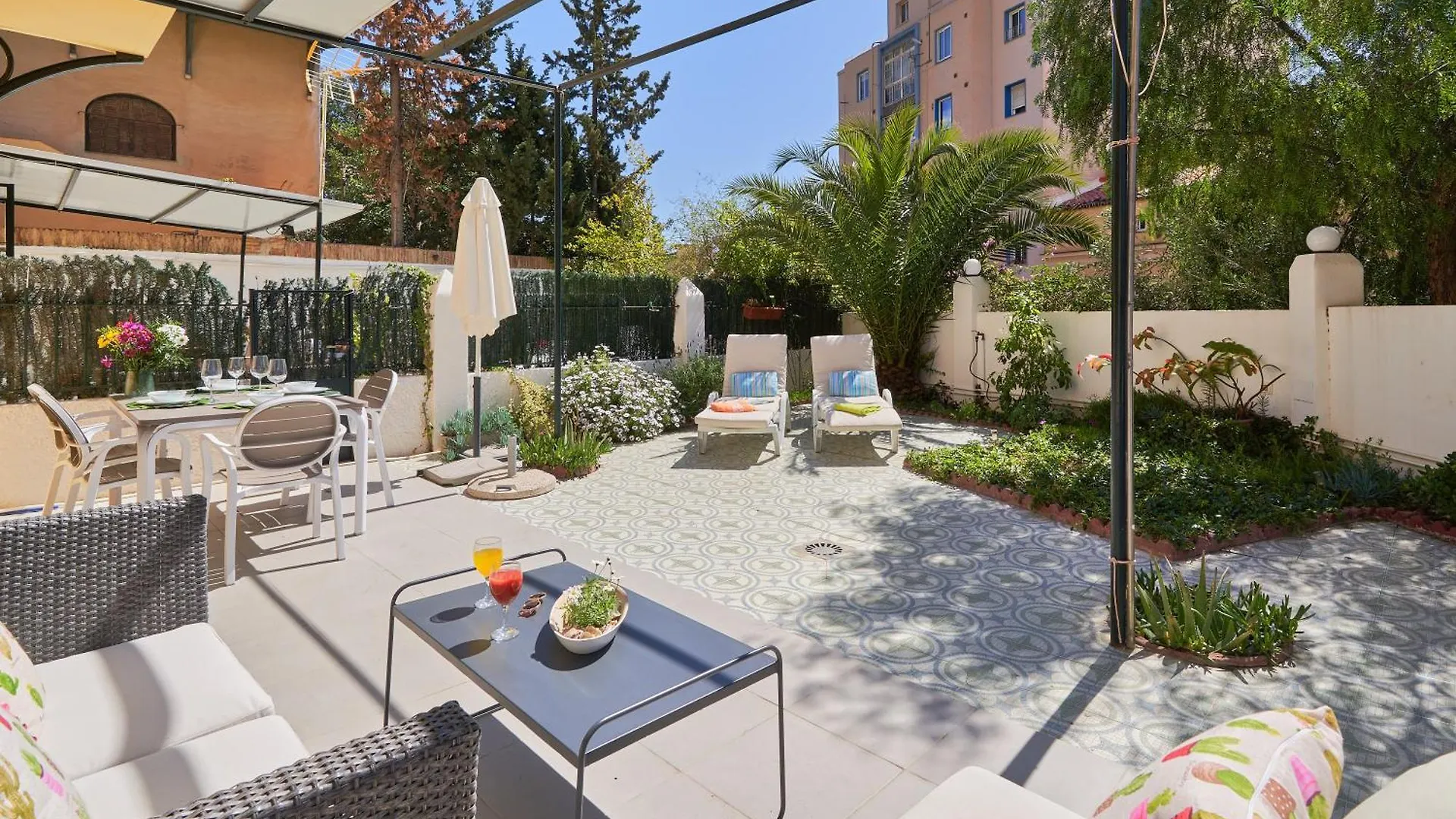 Appartement Villa Rosita Suites En Playa De La Malagueta Con Terraza Málaga
